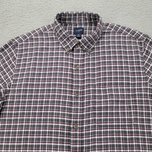 J.Crew‎ Shirt Mens Medium Multicolor Plaid Button Down Long Sleeve Classiccore - Picture 2 of 16